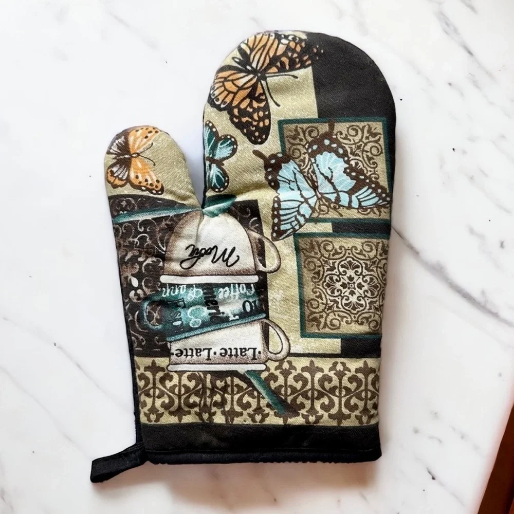 Quilted Kitchen Oven Mitt